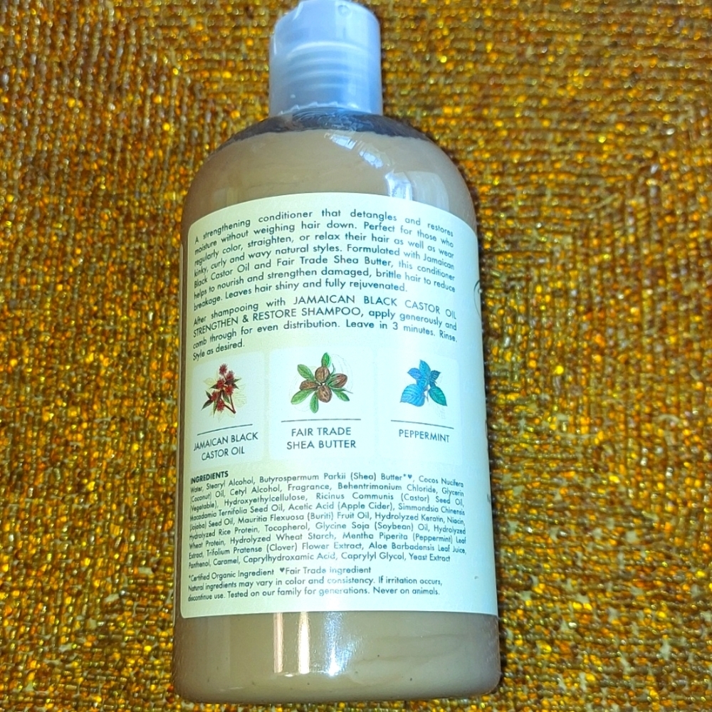 Shea Moisture Jamaican Black Castor Oil Strengthen and Restore Conditioner - Picture 4 of 5